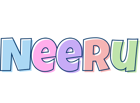Neeru pastel logo