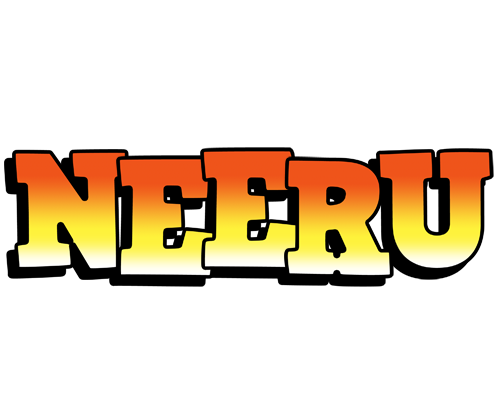 Neeru sunset logo