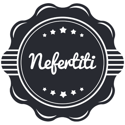 Nefertiti badge logo