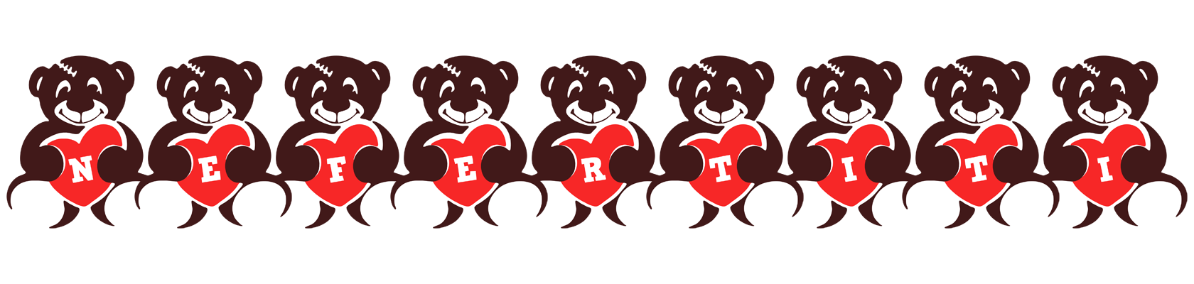Nefertiti bear logo
