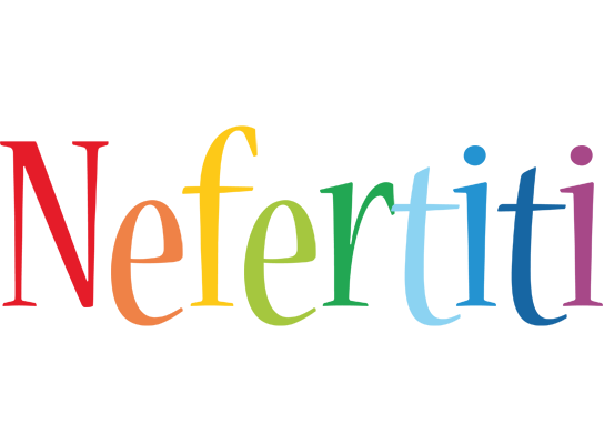 Nefertiti birthday logo