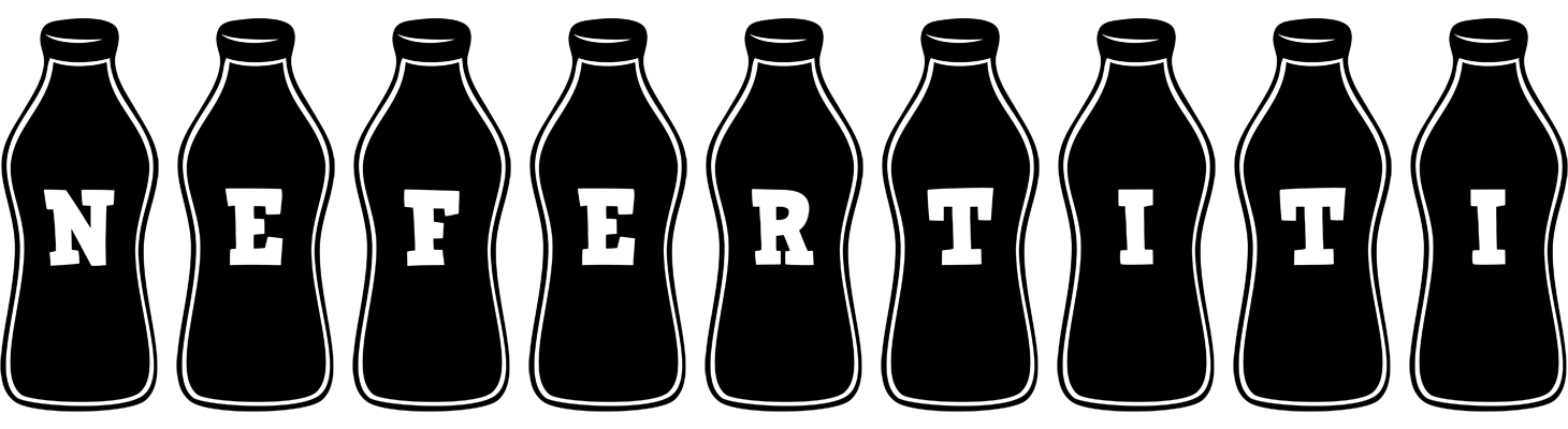 Nefertiti bottle logo