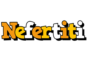 Nefertiti cartoon logo