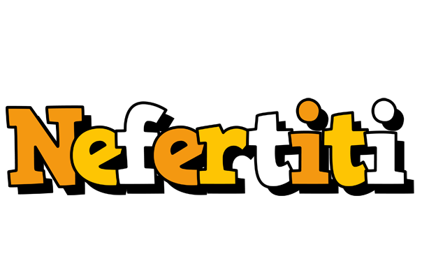Nefertiti cartoon logo