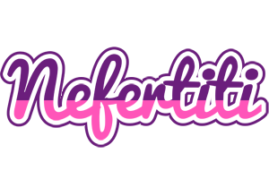 Nefertiti cheerful logo