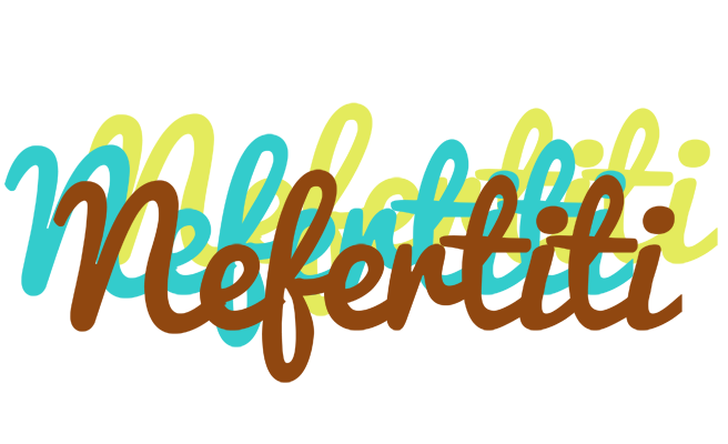 Nefertiti cupcake logo