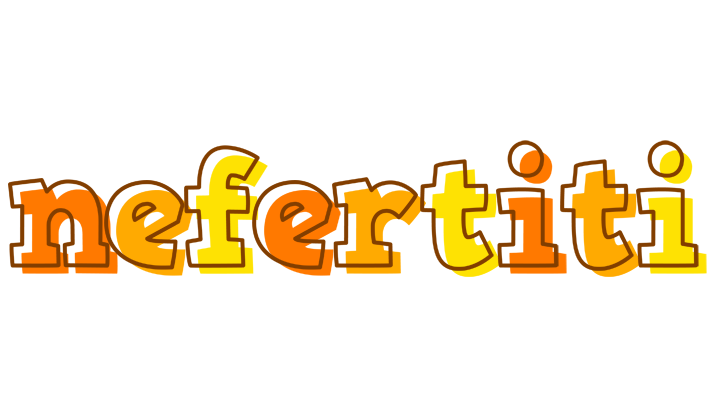 Nefertiti desert logo