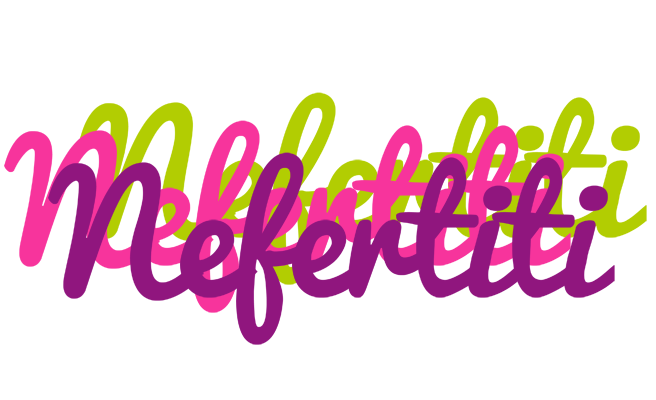 Nefertiti flowers logo