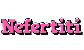 Nefertiti girlish logo