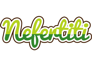 Nefertiti golfing logo