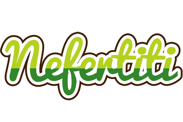 Nefertiti golfing logo