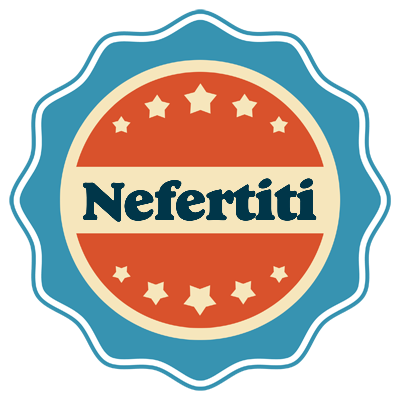 Nefertiti labels logo