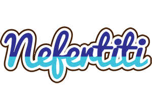 Nefertiti raining logo