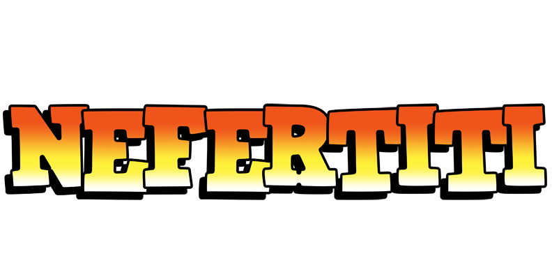 Nefertiti sunset logo