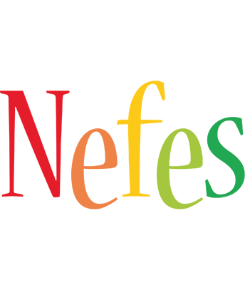 Nefes birthday logo