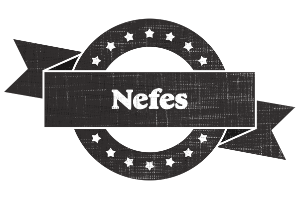 Nefes grunge logo