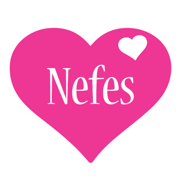 Nefes love-heart logo