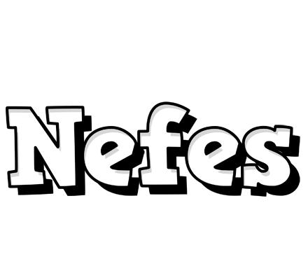 Nefes snowing logo