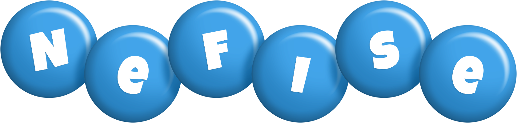 Nefise candy-blue logo
