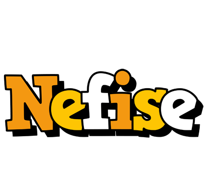 Nefise cartoon logo