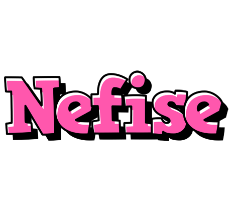 Nefise girlish logo