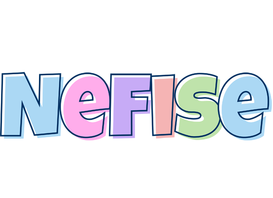 Nefise pastel logo