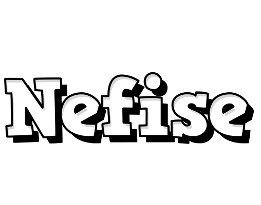 Nefise snowing logo