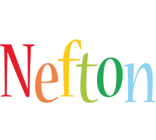 Nefton birthday logo