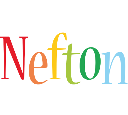 Nefton birthday logo