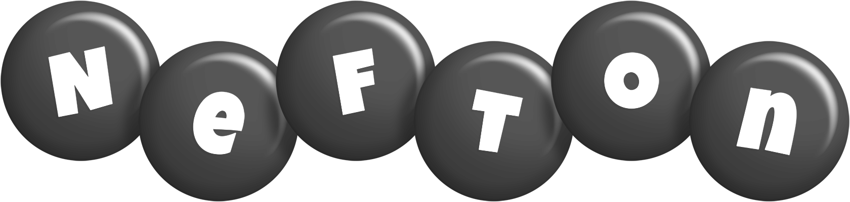 Nefton candy-black logo