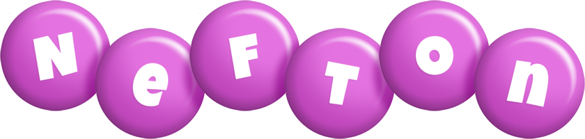 Nefton candy-purple logo