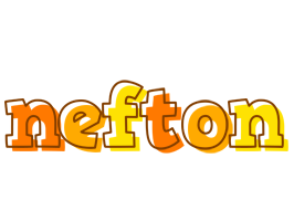 Nefton desert logo