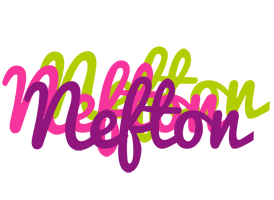 Nefton flowers logo