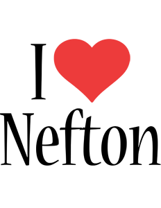 Nefton i-love logo