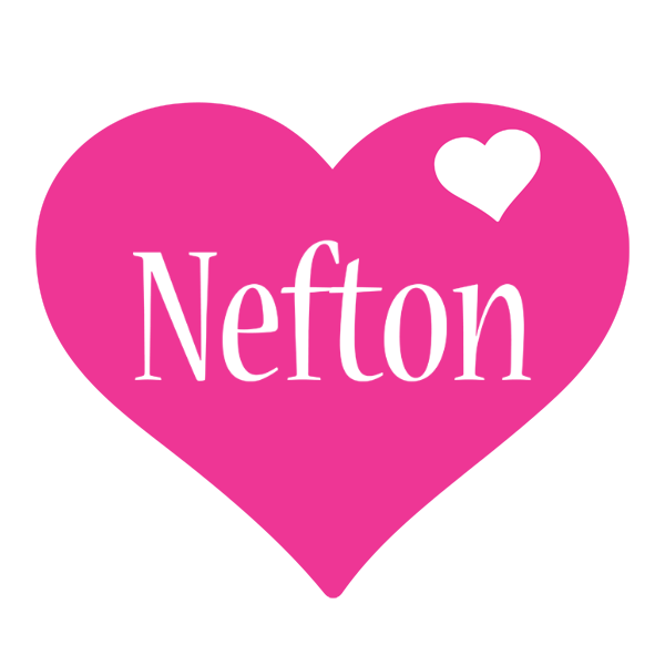 Nefton love-heart logo