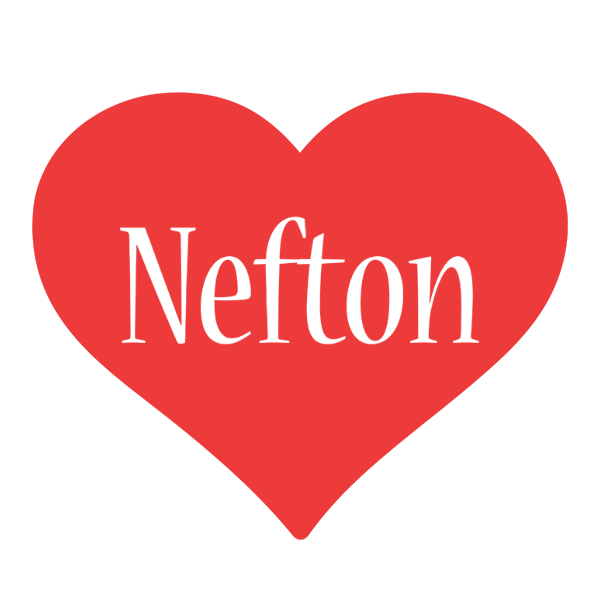 Nefton love logo