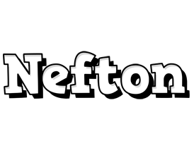 Nefton snowing logo