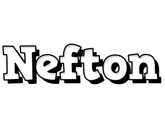 Nefton snowing logo