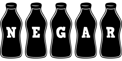 Negar bottle logo