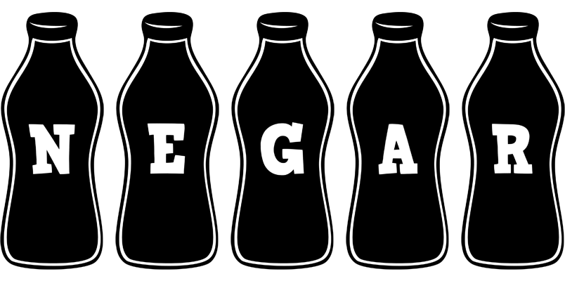 Negar bottle logo