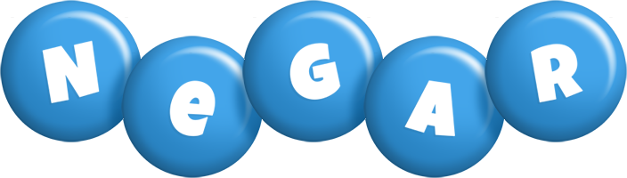 Negar candy-blue logo
