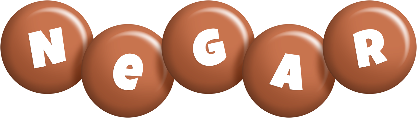 Negar candy-brown logo