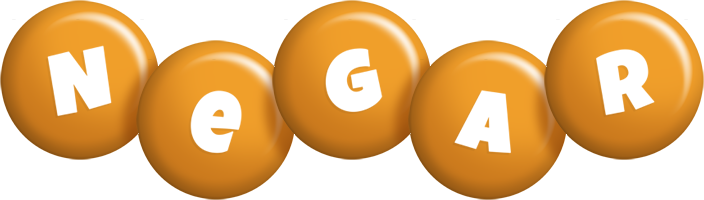 Negar candy-orange logo