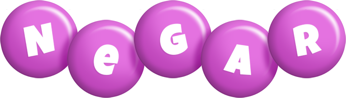Negar candy-purple logo