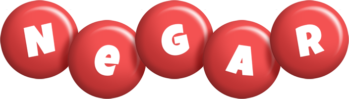Negar candy-red logo