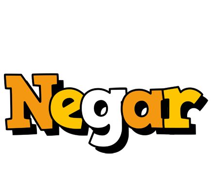 Negar cartoon logo
