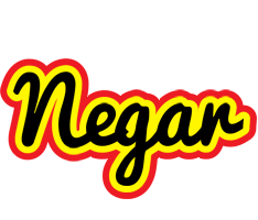 Negar flaming logo