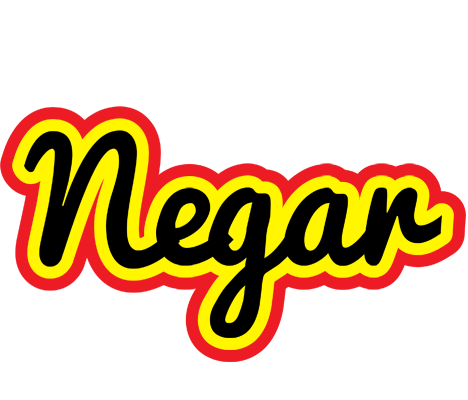 Negar flaming logo