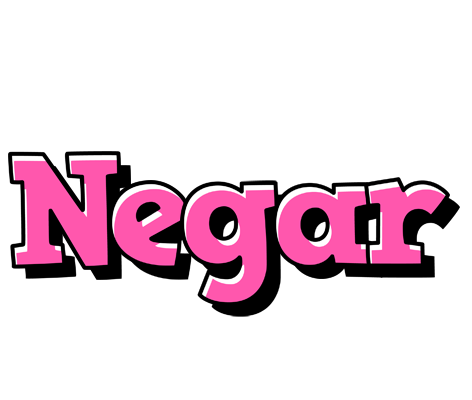 Negar girlish logo