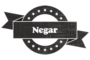 Negar grunge logo